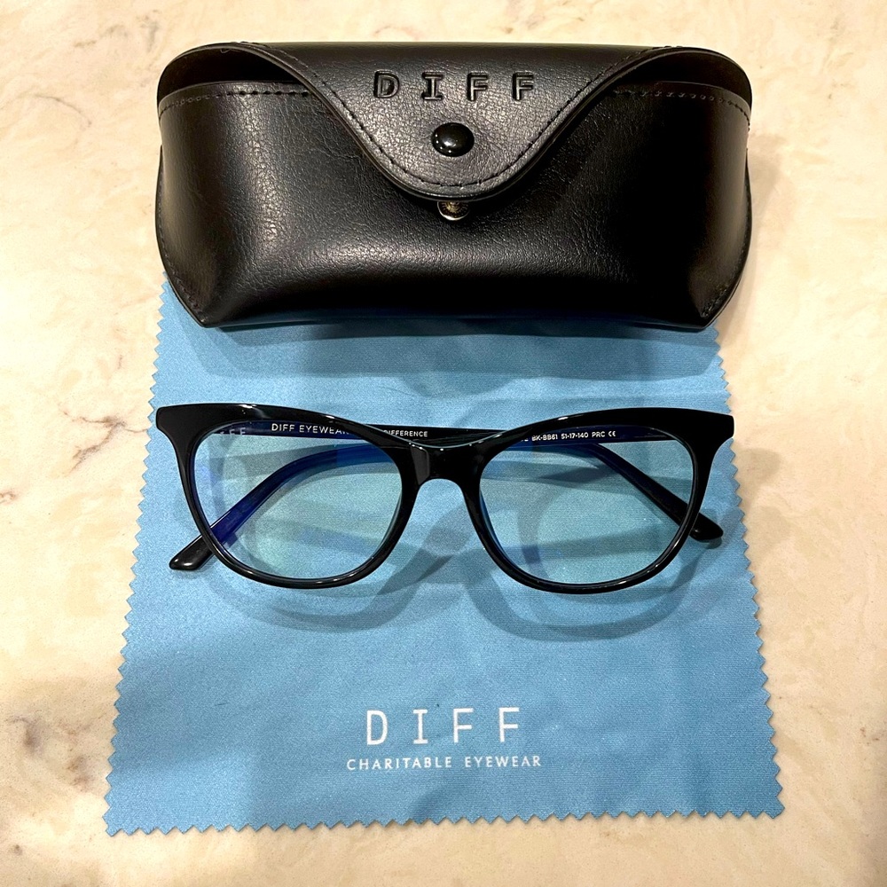 Diff eyewear blue light glasses